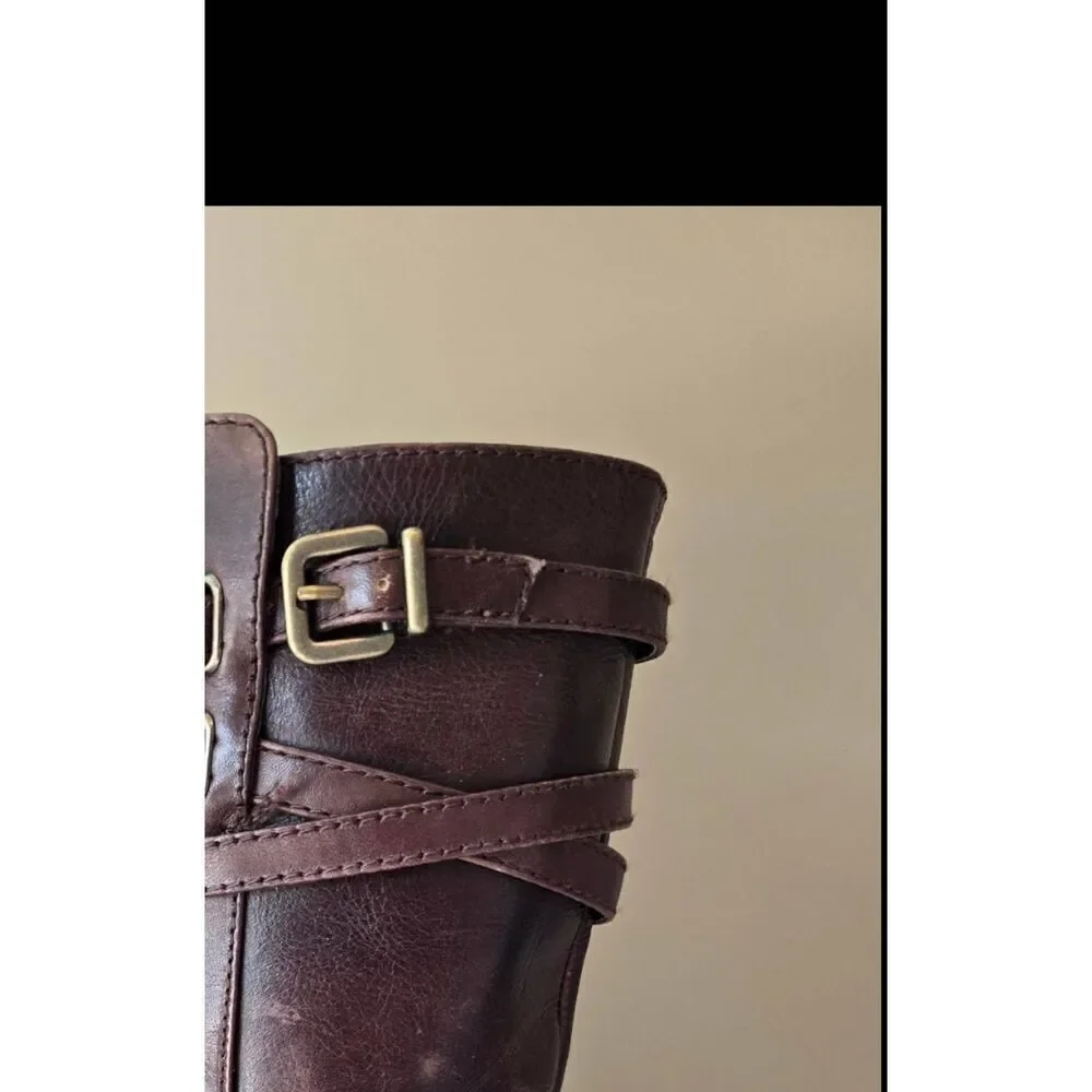 Antonio Melani Boots Sz 6M Brown